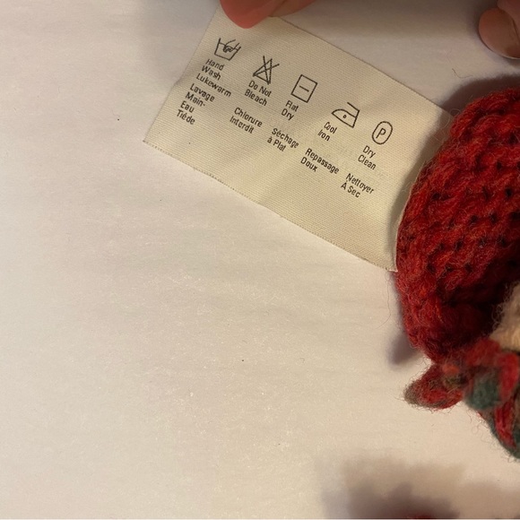 Vintage Fringe Southwestern Aztec Lambs Wool Oversized Sweater - Picture 11 of 12